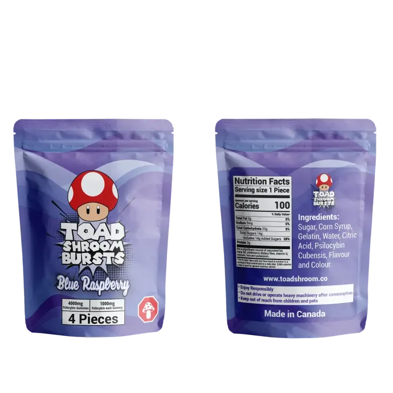 Toad Shroom Gummies - Blue Raspberry